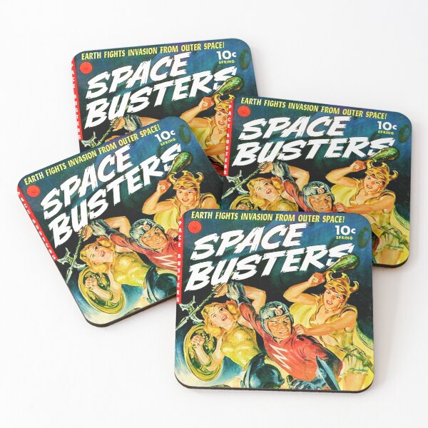 Item preview, Vintage Art | Space Busters Issue 1 April 1952  designed and sold by ArchimedesPrime.