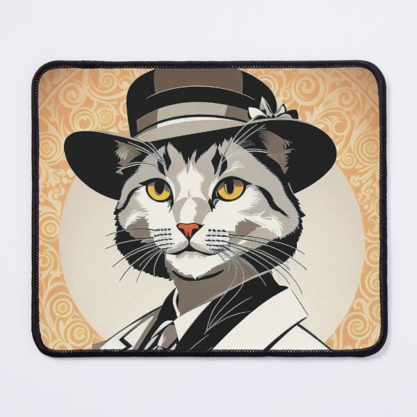 Item preview, Vintage 1940s Cat in a Suit designed and sold by Retro Salt.