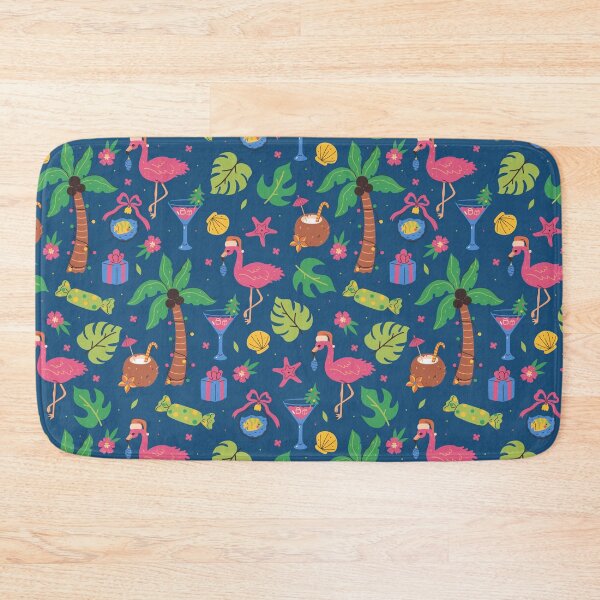 Item preview, flamingos, cocktails, gifts and palm trees designed and sold by burbura.