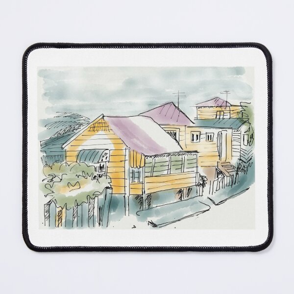 Item preview, Escena callejera de Queensland designed and sold by LesleyLa.