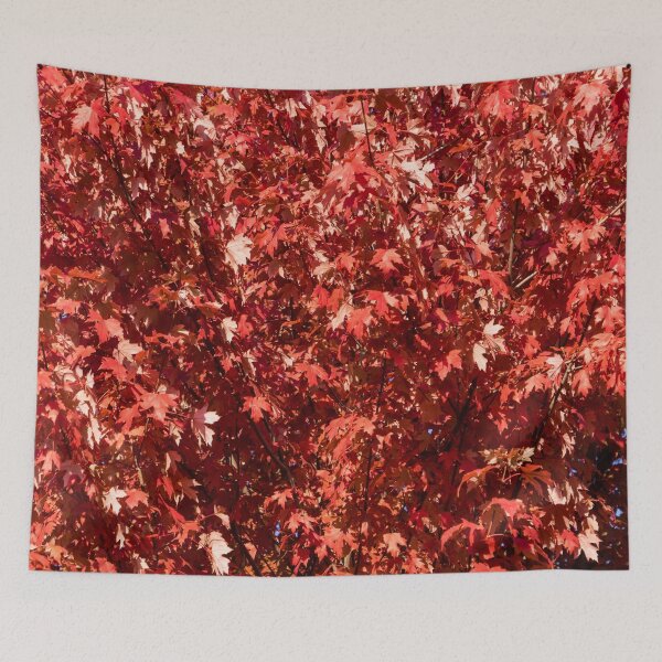 Item preview, Brilliant Canadian Autumn Under a Maple Tree designed and sold by Georgia Mizuleva.