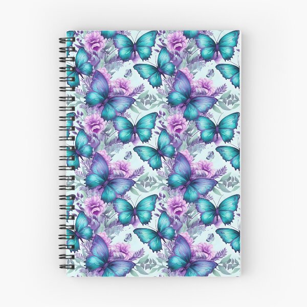 Item preview, Lavender & Teal Butterfly Bohemian Pattern #6 designed and sold by ARTficiallyAnon.