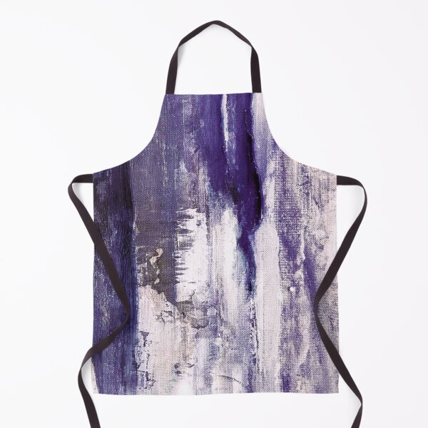 Item preview, Amethyst-Purple Colors And Creamy White Abstract Painting designed and sold by DEC02.