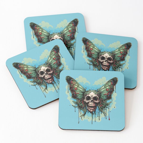 Item preview, Butterfly Skull designed and sold by StudioAlch3my.