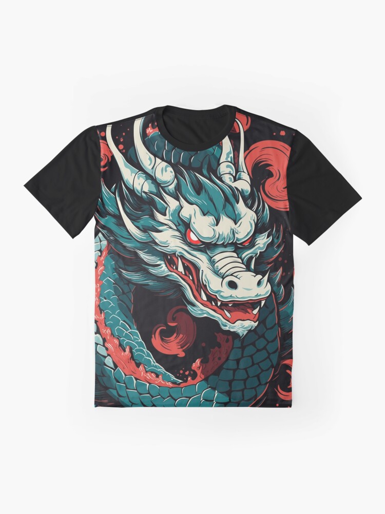Discover Japanese Dragon 3D TShirt