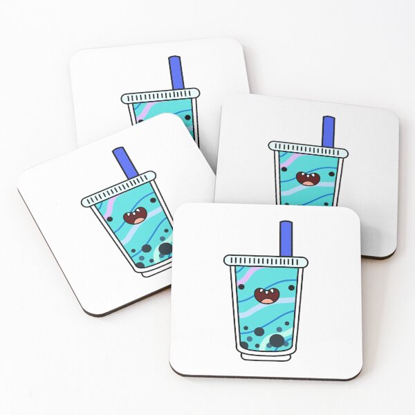 Item preview, Kawaii Blue Boba Tea designed and sold by kawaiilife.