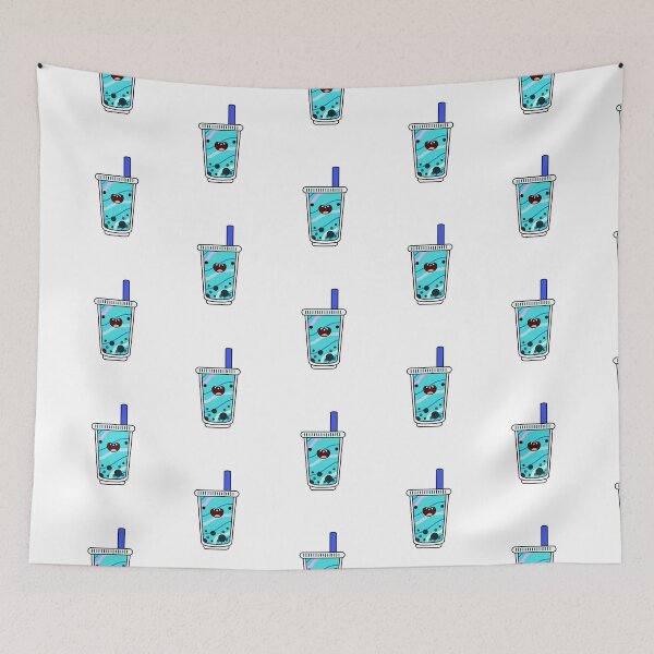 Item preview, Kawaii Blue Boba Tea designed and sold by kawaiilife.