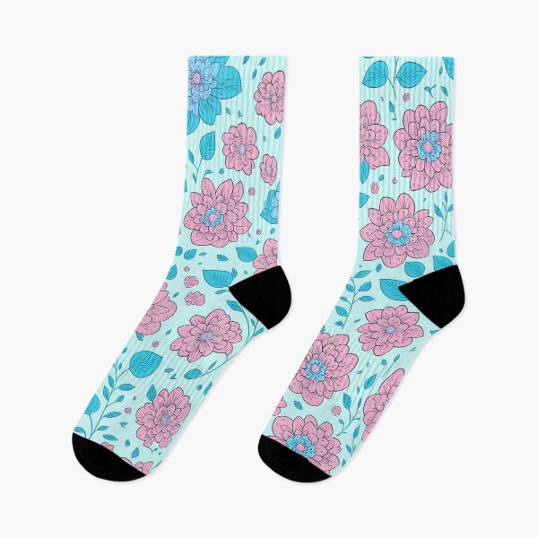 Item preview, Kawaii Floral Pattern in Pastel Colors designed and sold by Patternliss.