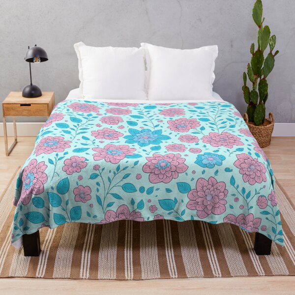 Item preview, Kawaii Floral Pattern in Pastel Colors designed and sold by Patternliss.