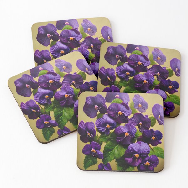 Item preview, violety violet and violets designed and sold by John Q. Cardholder.