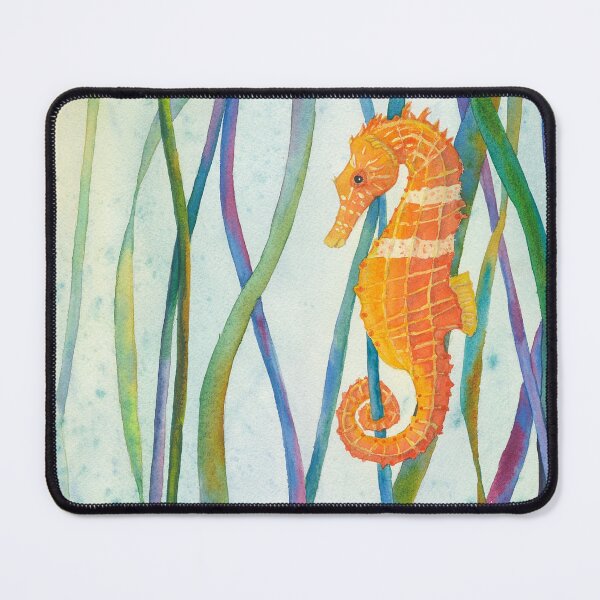 Item preview, Seahorse, Seagrass designed and sold by Kelli Noteman O'Brien.