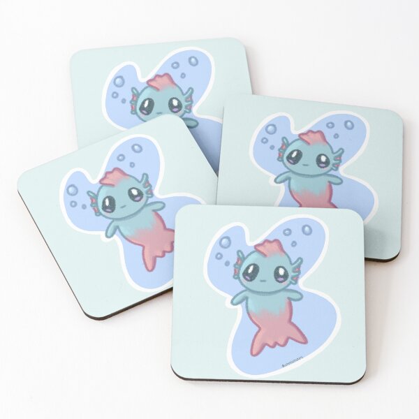 Item preview, Finfolk Larva designed and sold by schellsstickers.