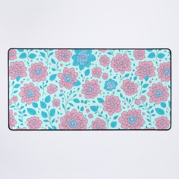 Artikelvorschau, Kawaii Blumenmuster in Pastellfarben entworfen und verkauft von Patternliss.