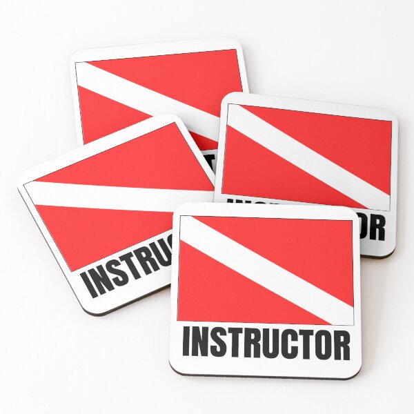 Item preview, Diving flag for instructor designed and sold by Peycer.