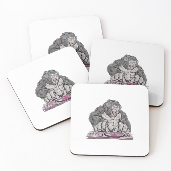 Item preview, gorilla DJ, gorilla DJ music, gorilla DJ music party designed and sold by GreyStanzione1.