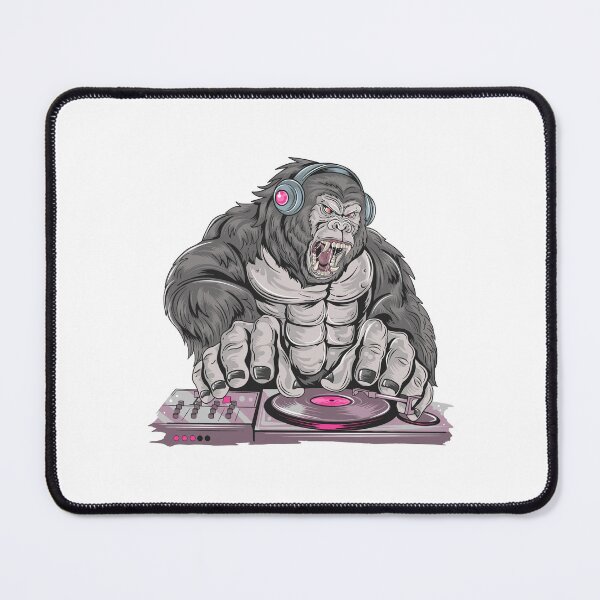 Item preview, gorilla DJ, gorilla DJ music, gorilla DJ music party designed and sold by GreyStanzione1.
