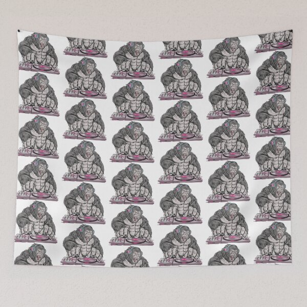 Item preview, gorilla DJ, gorilla DJ music, gorilla DJ music party designed and sold by GreyStanzione1.