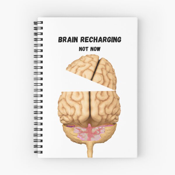 Item preview, Brain Recharging - Not Now designed and sold by Debsgiftware Ward.
