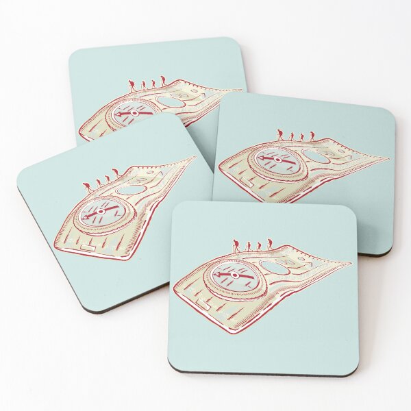 Item preview, Compass Hiking Family designed and sold by piedaydesigns.