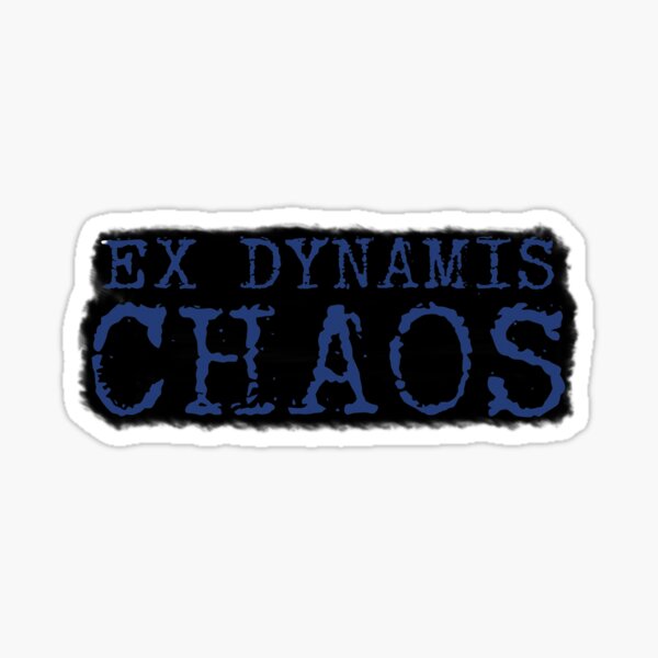 Ex Dynamis Chaos title Sticker