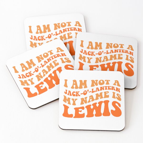 Item preview, I am not a jack o' lantern my name is Lewis  designed and sold by PERsonalthreads.