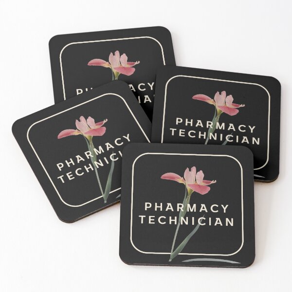 Item preview, Pharmacy Technician Red Lily Flower Design designed and sold by PharmDLight.