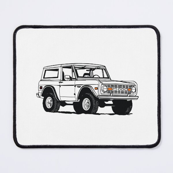 Item preview, Ford Bronco Line Drawing designed and sold by elmma design.