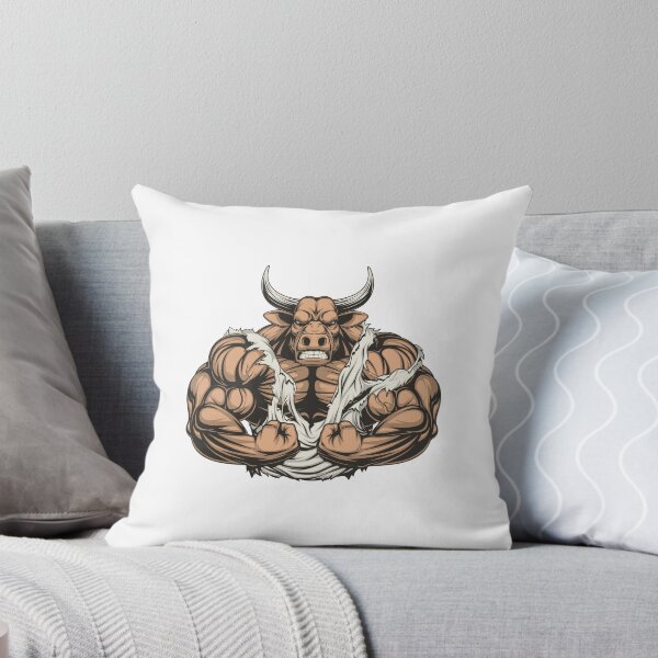 Item preview, strong ferocious bull, muscle ferocious bull, strong bull  designed and sold by GreyStanzione1.