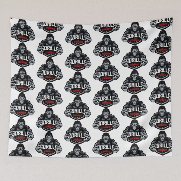 Item preview, Strong gorilla, the strongest gorilla, muscle gorilla designed and sold by GreyStanzione1.