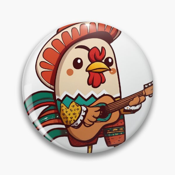 Item preview, Chicken in Mexican cowboy designed and sold by Rinohana.