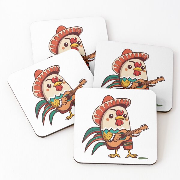 Item preview, Chicken in Mexican cowboy designed and sold by Rinohana.