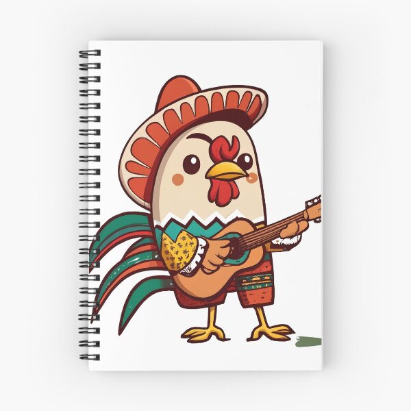 Item preview, Chicken in Mexican cowboy designed and sold by Rinohana.