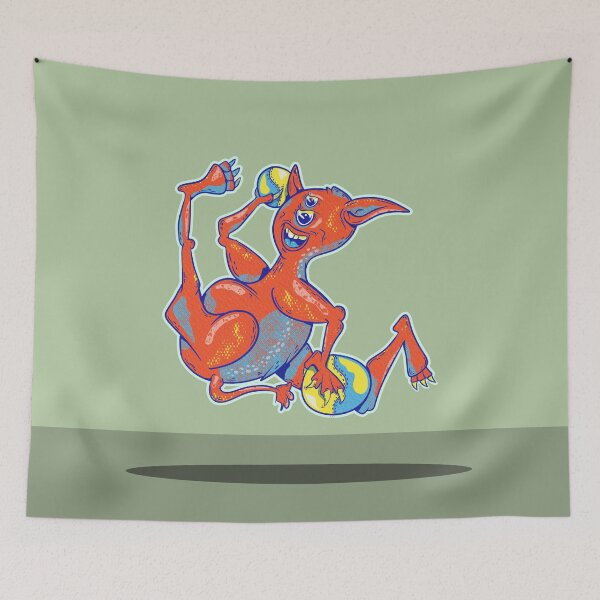 Item preview, Dodgeball Monster designed and sold by piedaydesigns.