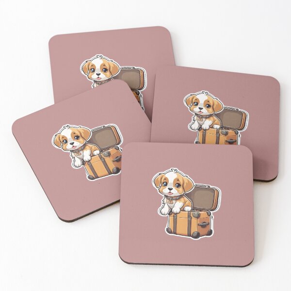 Item preview, Cute Puppy Traveling designed and sold by TheraTravels.