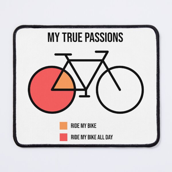 Item preview, Biking is my true passion designed and sold by sachpica.