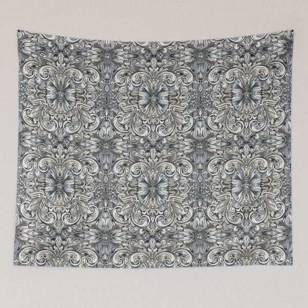 Item preview, Silver Star Swirls designed and sold by Marcia and Ron Stacy Studios.