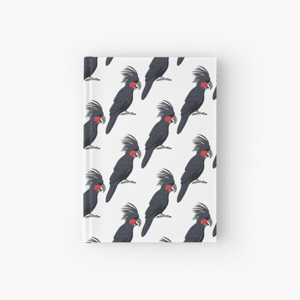 Palm Cockatoo Hardcover Journal