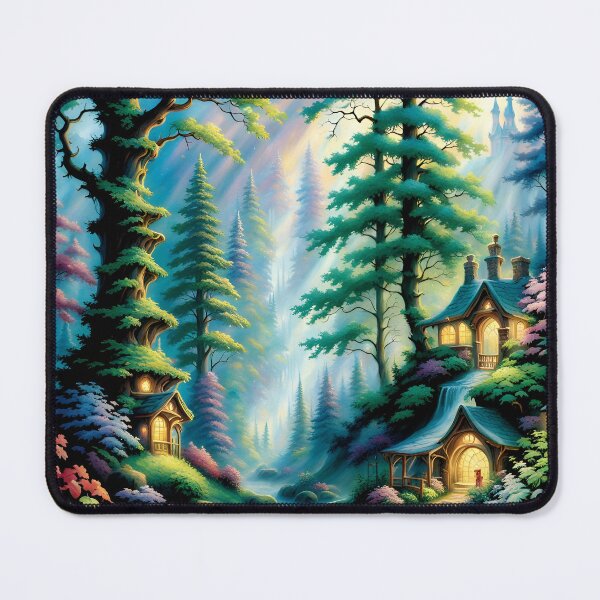Item preview, Fantasy Cottage in the Woods designed and sold by Caehleb.