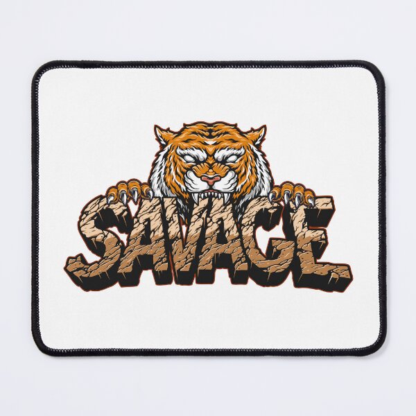 Item preview, angry tiger holding savage letter, tiger holding letter, angry tiger head designed and sold by GreyStanzione1.