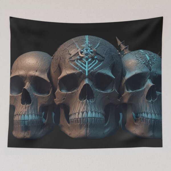 Item preview, The Triumvirate of Dread: Skull Trio designed and sold by MysticCranium.