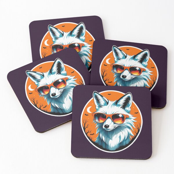 Item preview, cool halloween fox designed and sold by SketchysDESIGNS.
