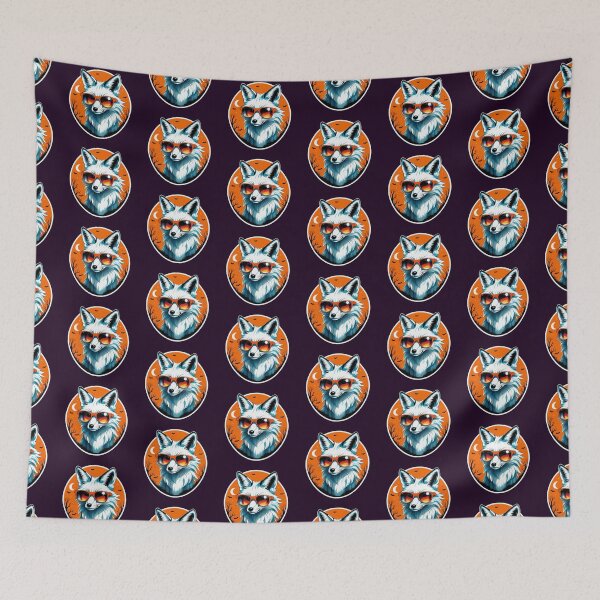 Item preview, cool halloween fox designed and sold by SketchysDESIGNS.