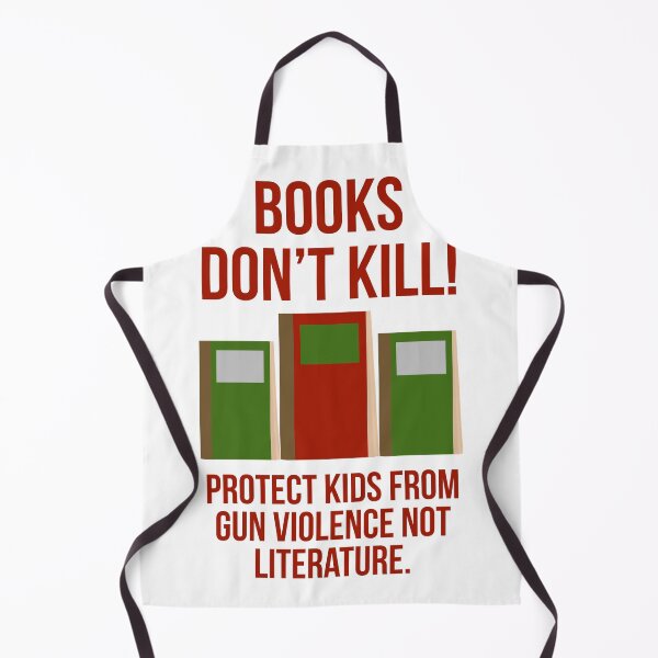 Item preview, Books don’t kill! designed and sold by Rachel the Artist .