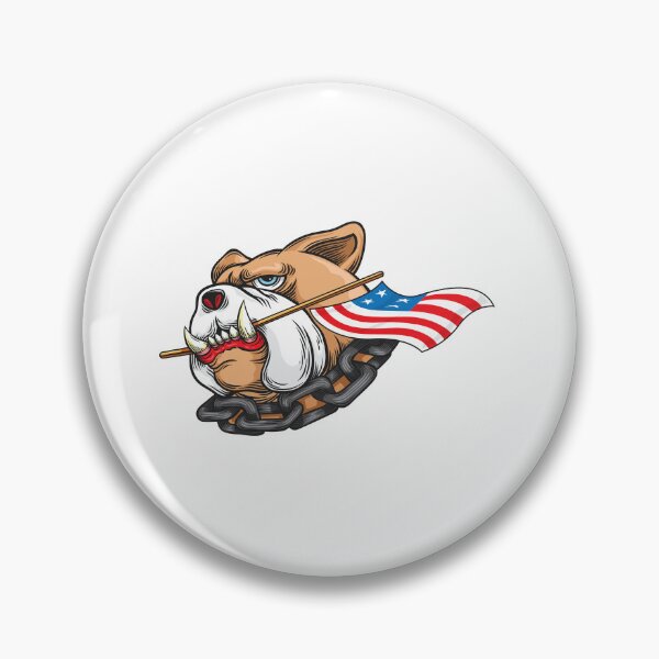 Item preview, bulldog with us flag, bulldog with us flag, pitbull us flag designed and sold by GreyStanzione1.
