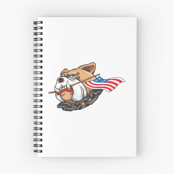 Item preview, bulldog with us flag, bulldog with us flag, pitbull us flag designed and sold by GreyStanzione1.