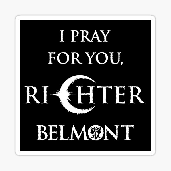 Item preview, CASTLEVANIA Nocturne, NETFLIX, I pray for your Richter Belmont designed and sold by 4gottenlore.