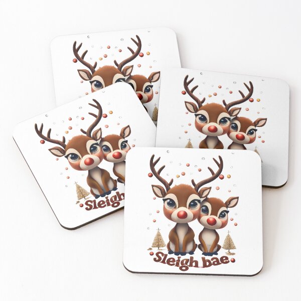 Item preview, Sleigh Bae - A Reindeer Love Story designed and sold by Justin Haas.