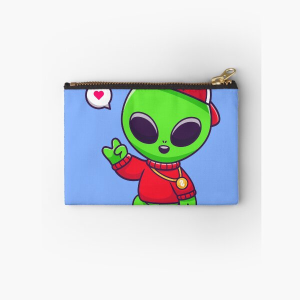 Item preview, Cool Alien Skateboarding Cartoon Vector Icon designed and sold by hjian8219.