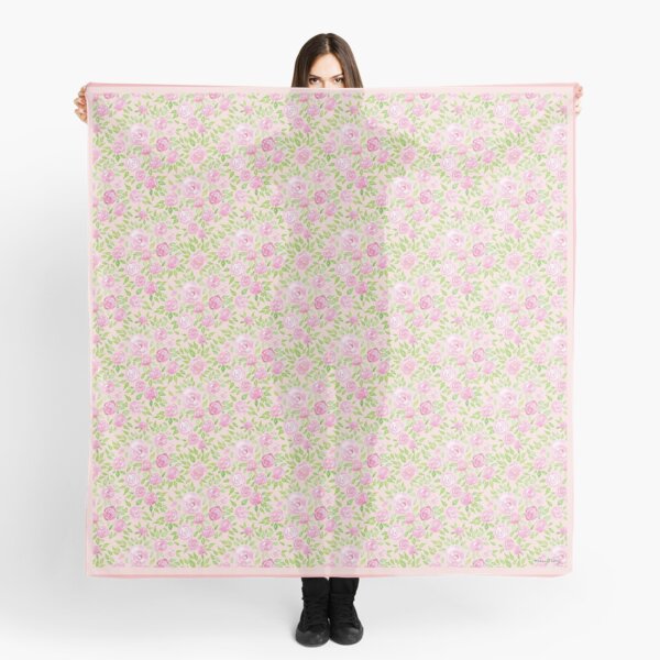 Rose in Eden - Pink Scarf