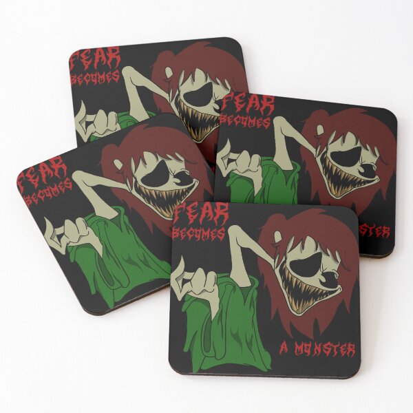Item preview, Fear becomes a monster designed and sold by SketchArtStyles.